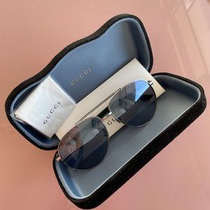 Authentic Gucci Women's Aviator Sunglasses